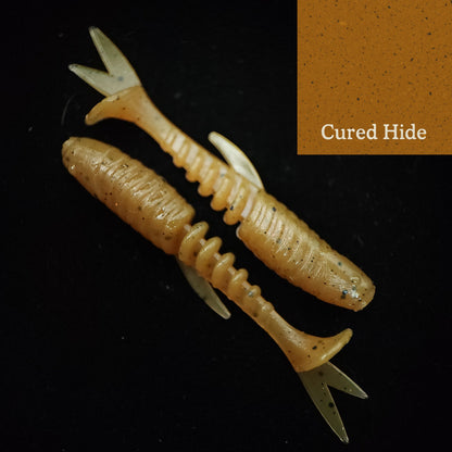 Jar of 2" Inch Micro Swimbait "Tennessee Creek Shark"